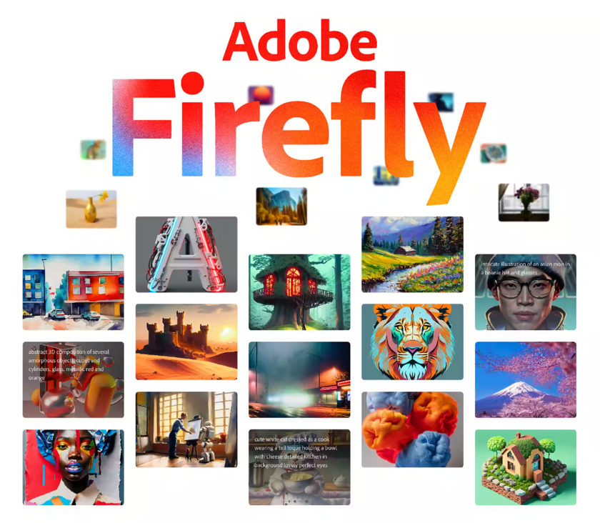 Adobe Firefly Landing Page