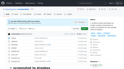 Screenshot Action image