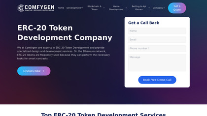 ERC-20 Token Development image