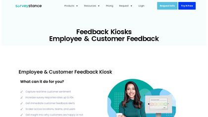 Feedback Kiosk by SurveyStance image
