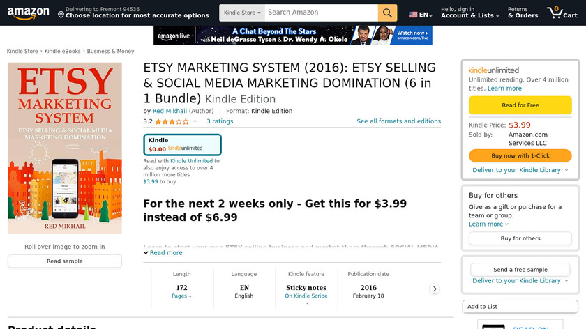 Etsy Marketing System Landing Page