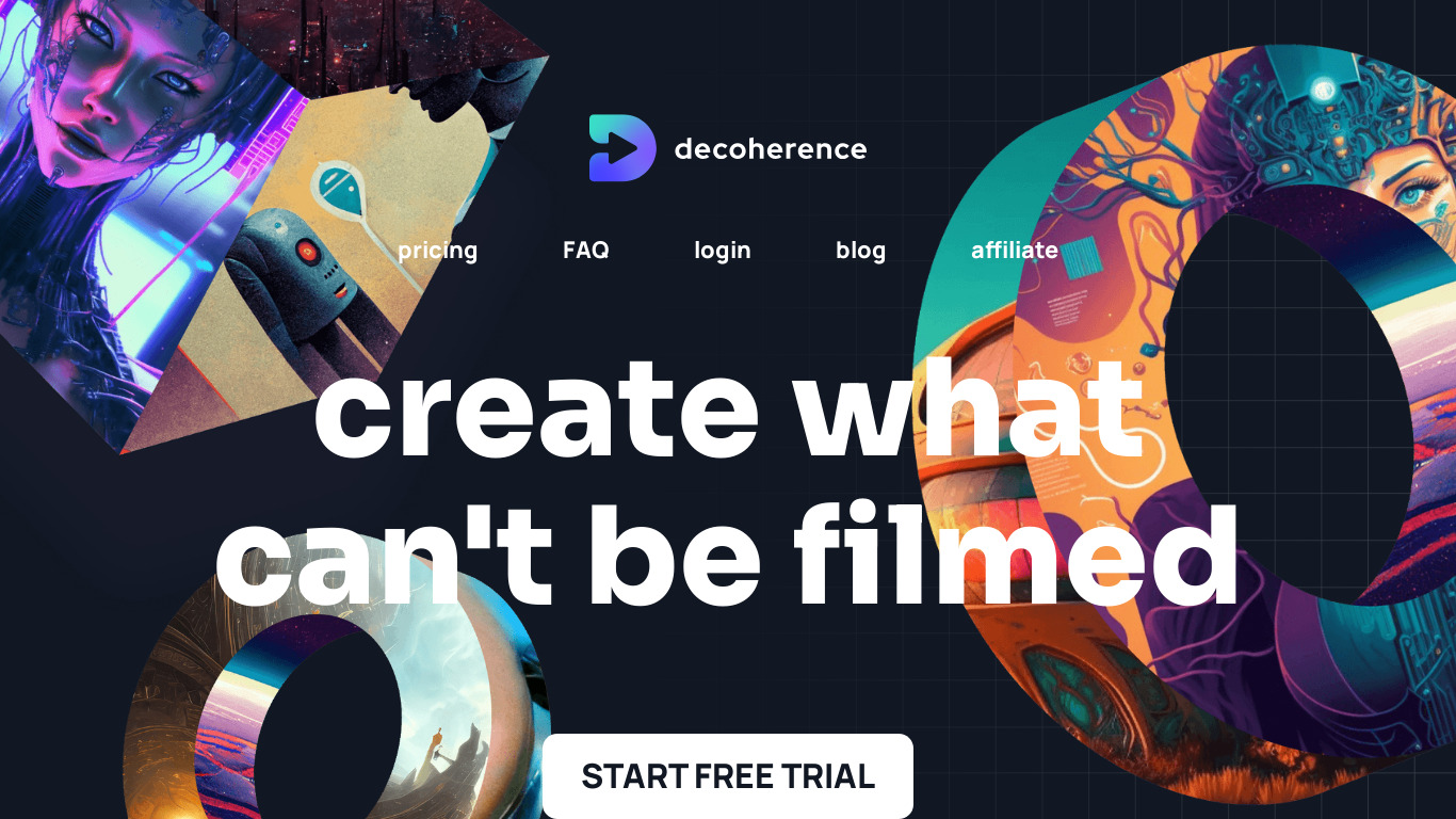 Decoherence Landing page