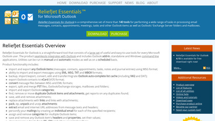 ReliefJet Essentials for Outlook image