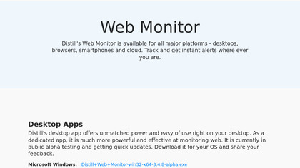 Distill Web Monitor image