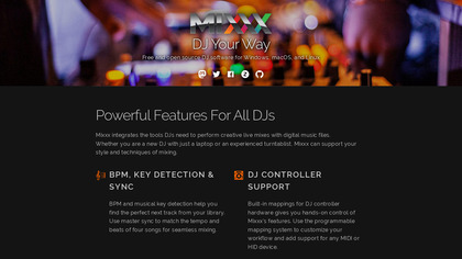 Mixxx screenshot