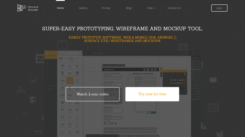 Mockup Builder Landing Page