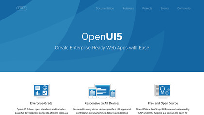 OpenUI5 screenshot