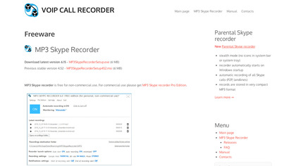 MP3 Skype Recorder image