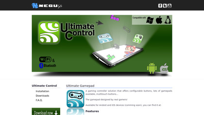 negusoft.com Ultimate Gamepad image