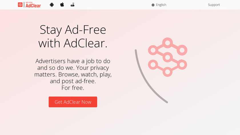 AdClear Landing Page