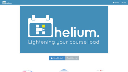 Helium Student Planner image