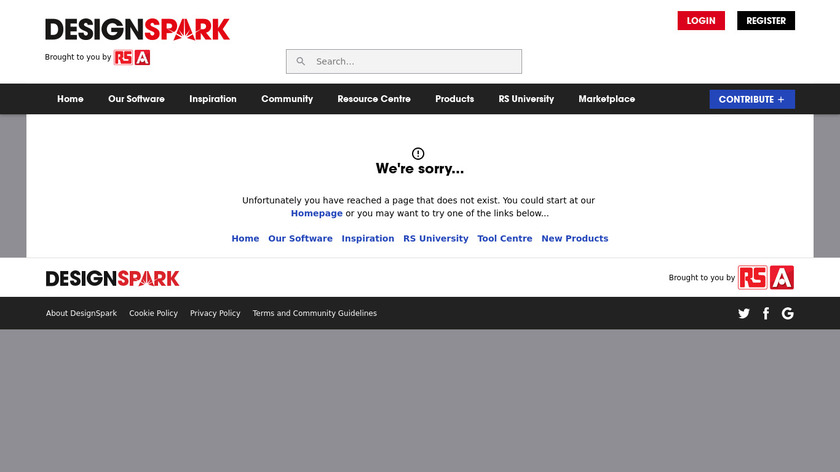 rs-online.com DesignSpark PCB Landing Page