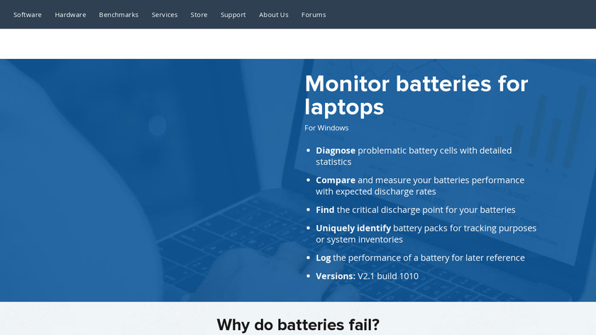 BatteryMon Landing Page
