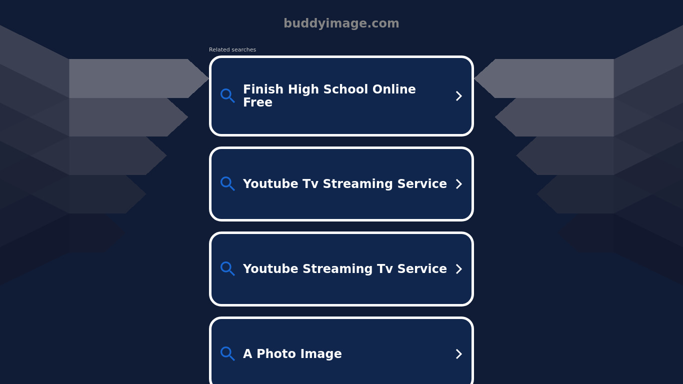 Buddy Image Landing page