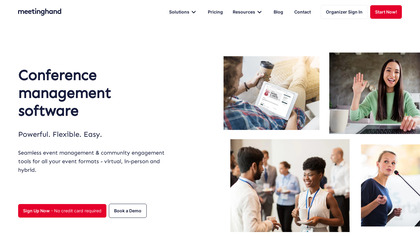 MeetingHand Event Management Software image