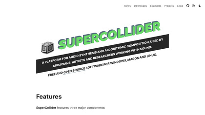 SuperCollider screenshot