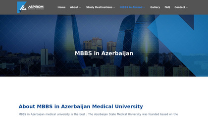 Study MBBS in Azerbaijan image