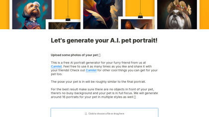 AI Pet Portraits image