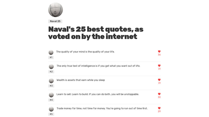 Naval 25 Landing Page