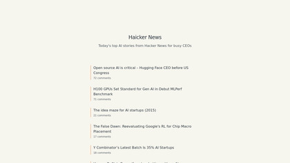 Haicker News image