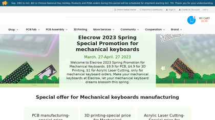 Elecrow 2023 Mechanical Keyboards Sale image