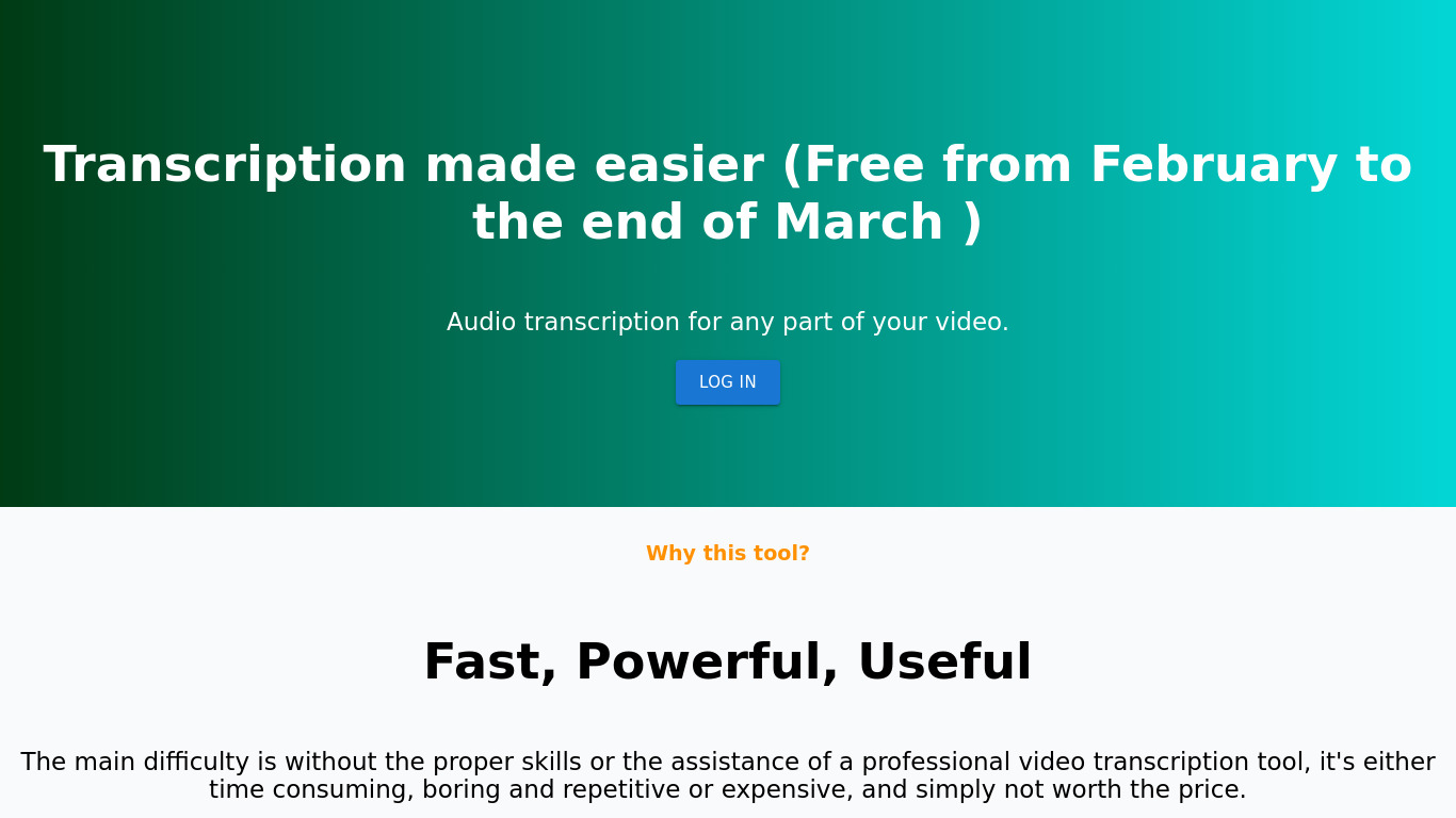 Essence - Videos to articles Landing page