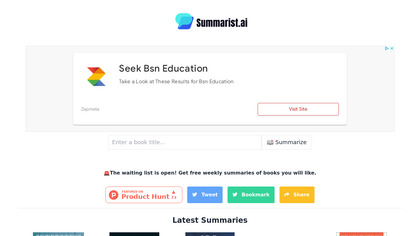 Summarist.ai screenshot