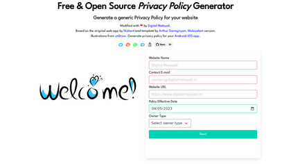 Free Website Privacy Policy Generator image