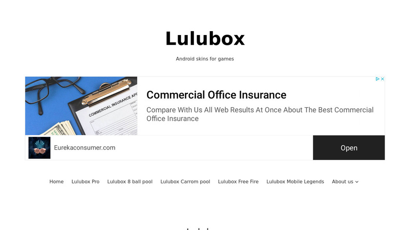 Lulu Box Landing Page