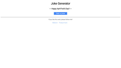 Joke Generator image