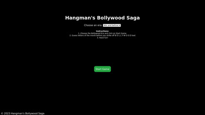Hangman's Bollywood Saga image