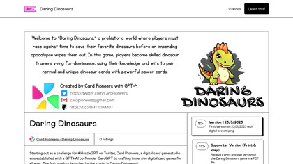 Daring Dinosaurs image