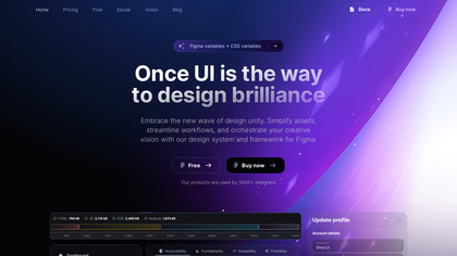 Once UI for Figma image