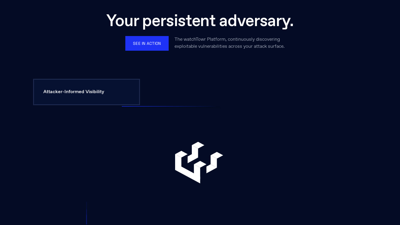 watchTowr Landing page