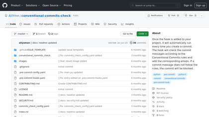 Conventional Commits Check image