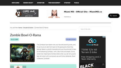 Zombie Bowl-O-Rama image