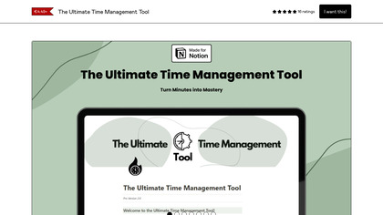 The Ultimate Time Management Tool image