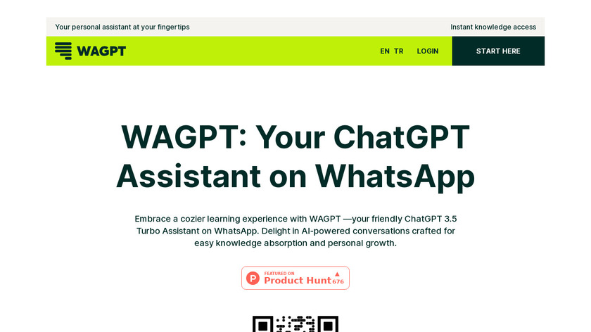 WAGPT Landing Page