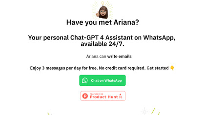 Ariana AI screenshot