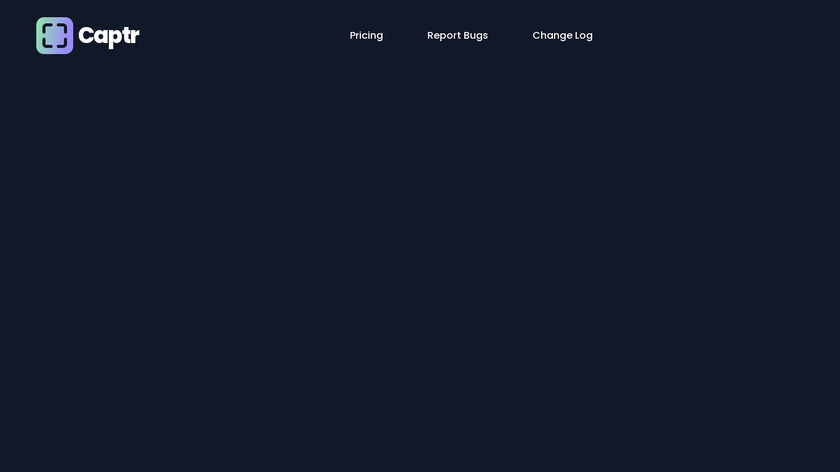 Captr Landing Page
