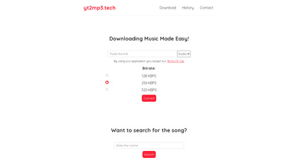 yt2mp3.tech image