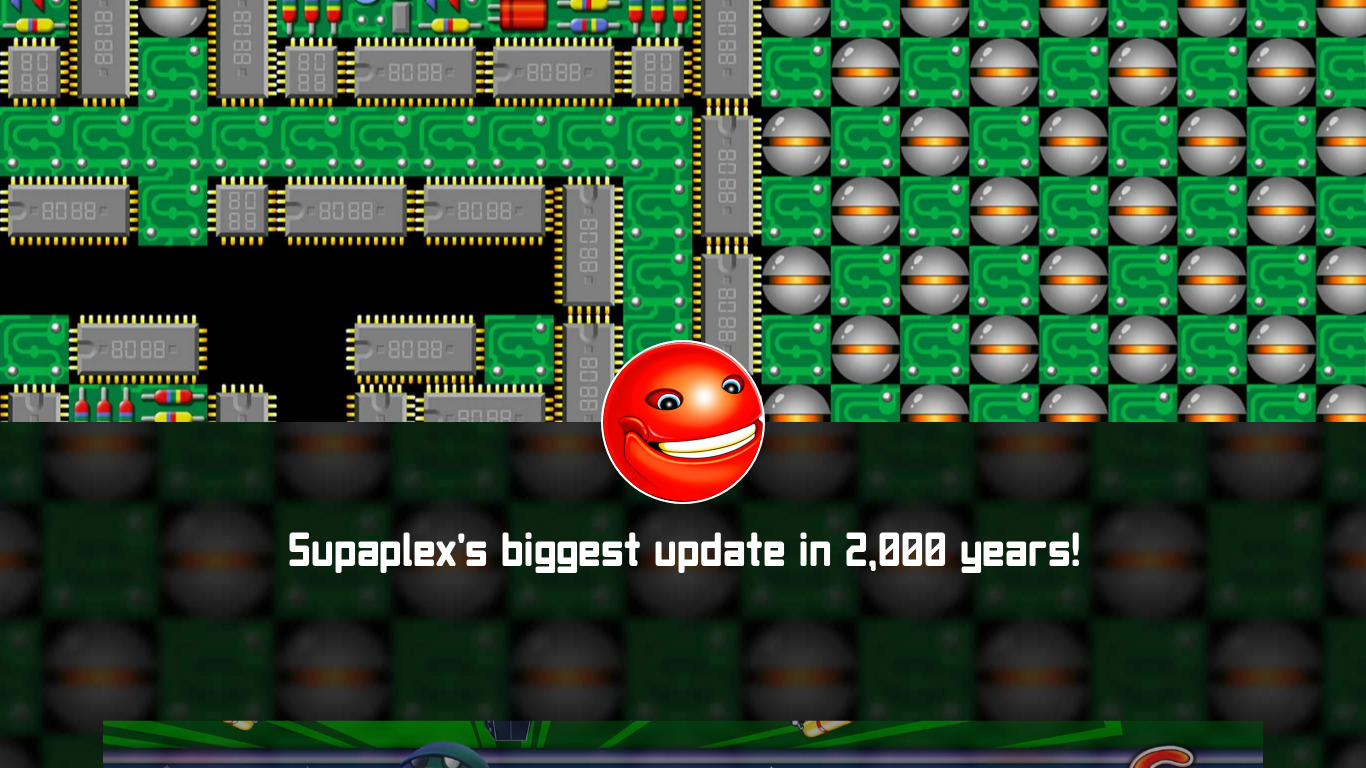 Supaplex Landing page