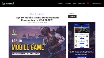 Top 10 Game Development Companies image
