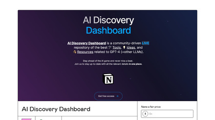 AI Discovery Dashboard image