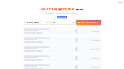 SelfTaughtDev.work image