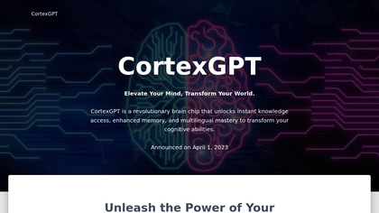 CortexGPT screenshot