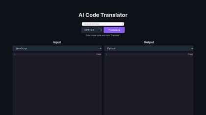 Code Translator screenshot