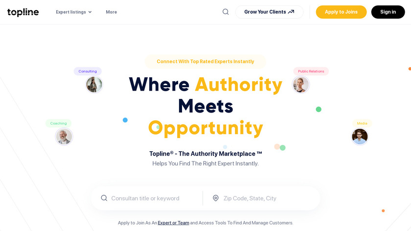Topline Landing Page