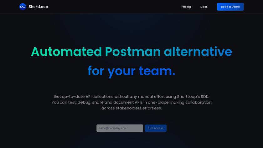 ShortLoop Landing Page