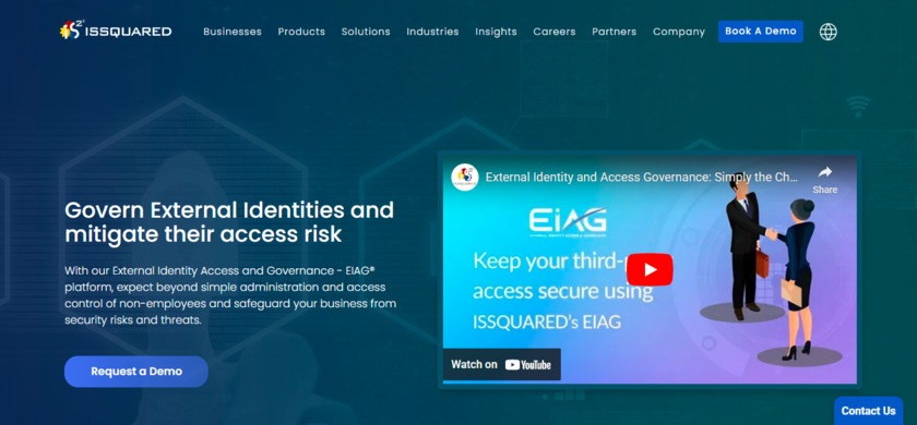 ISSQUARED EIAG Landing Page
